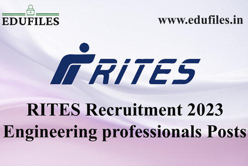 RITES Recruitment 2023 28 Engineering professionals Posts