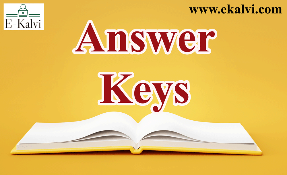 12th Public Exam Question Papers and Answer Keys March 2023