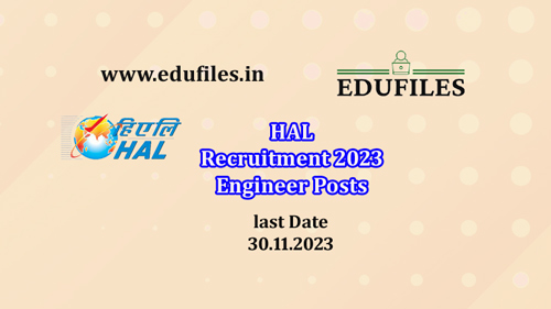 HAL Recruitment 2023  Engineer Posts
